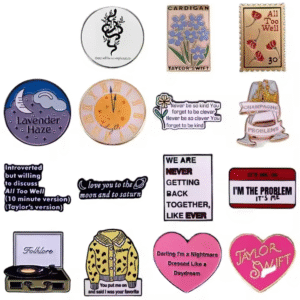 Superstar Feminist Enamel Pins Country Music Female Singer Lapel Metal Badge Pin Backpack Clothing Decoration Fans Group Gifts