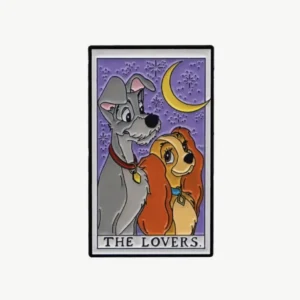 Disney Enamel Pin - Lady & The Tramp The Lovers Tarot Series Fantasy Pins