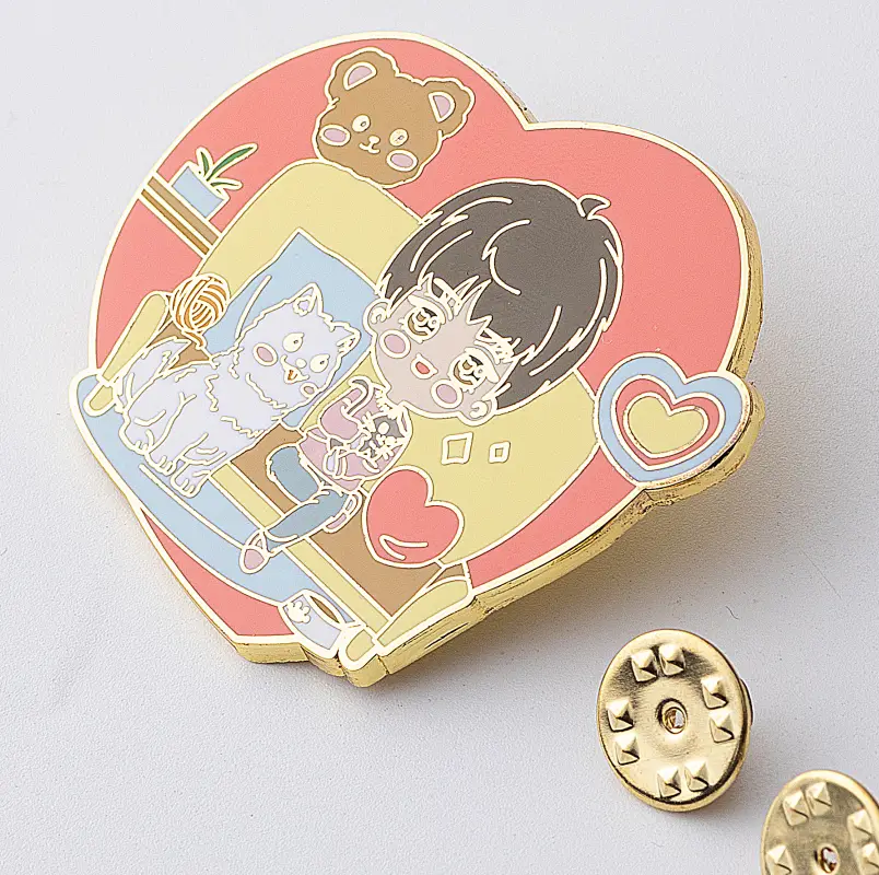 custom hard enamel pins 2